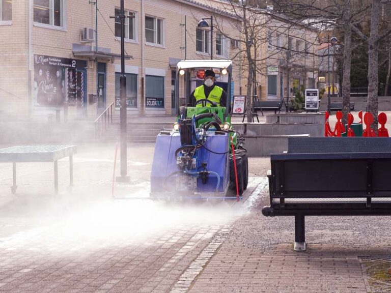Desinfektera offentliga miljöer snabbt och effektivt!