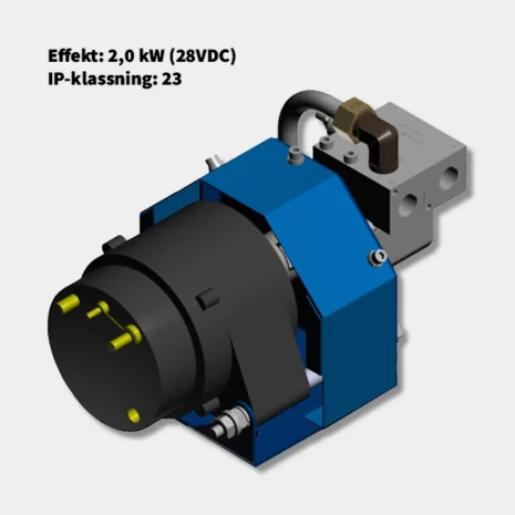 Produktbild på HG2 28 VDC generator från Dynaset.