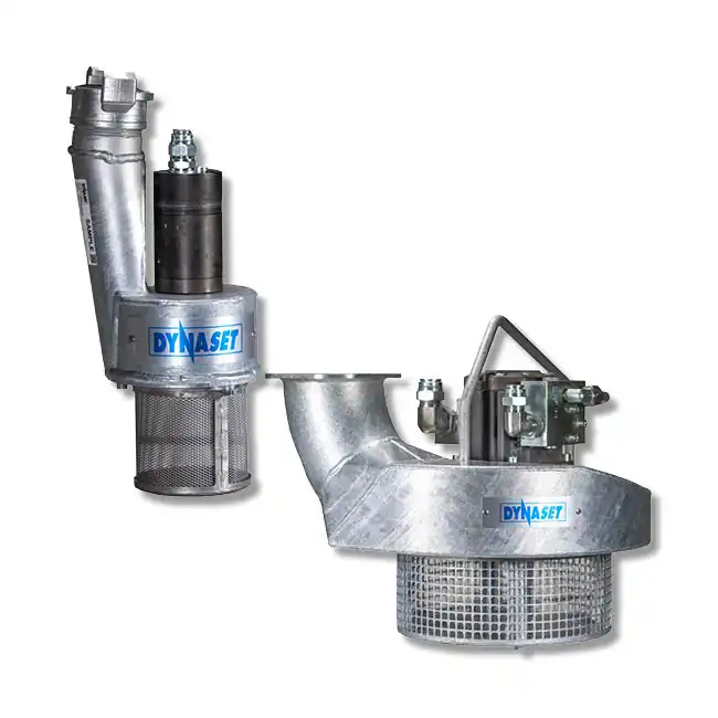Dynaset hydraulisk dränkpump för grävmaskiner och entreprenadmaskiner