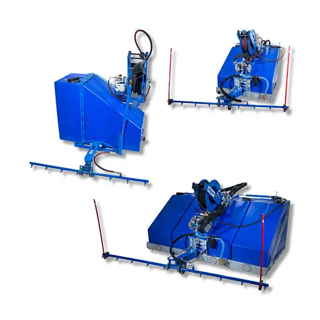 Hydrauldriven gatutvätt från Dynaset rengör vägbanan