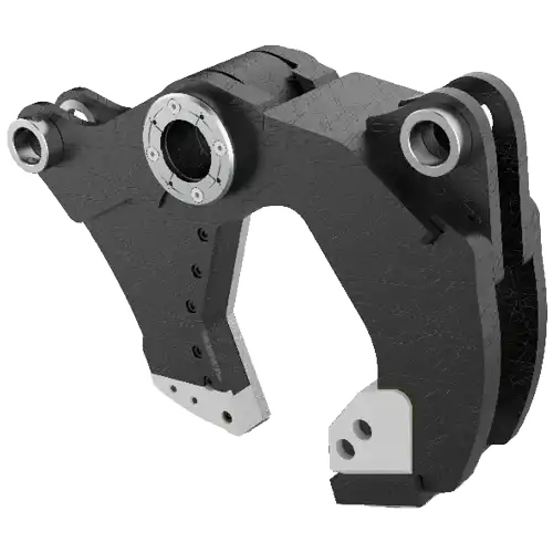 S-käft för multiprocessor – specialkäft för klippning av stål vid demolering med grävmaskin.