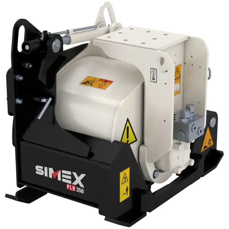 Produktbild på PLB350 asfaltsfräs. PLB-serien tillverkad av Simex och som säljs av AMAS Svenska AB i Sverige.