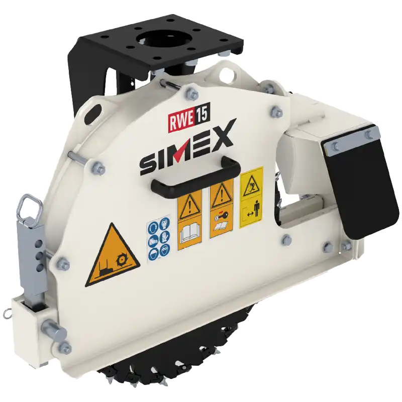 Produktbild på RWE15 hjulsåg. RWE-serien tillverkad av Simex och som säljs av AMAS Svenska AB i Sverige.