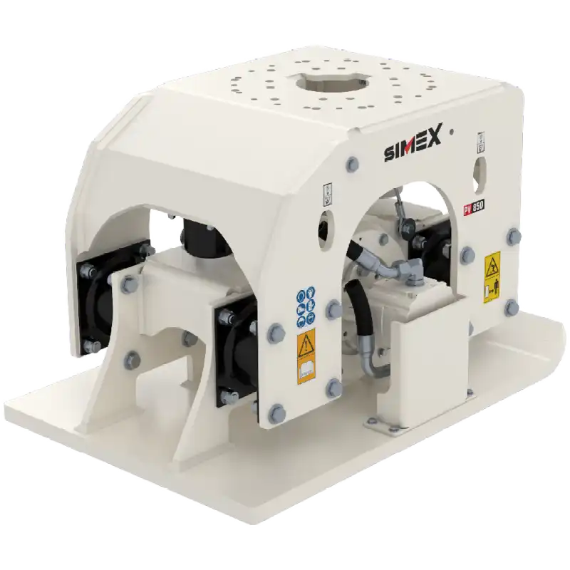 Produktbild på markvibrator. PV-serien tillverkad av Simex och som säljs av AMAS Svenska AB i Sverige.