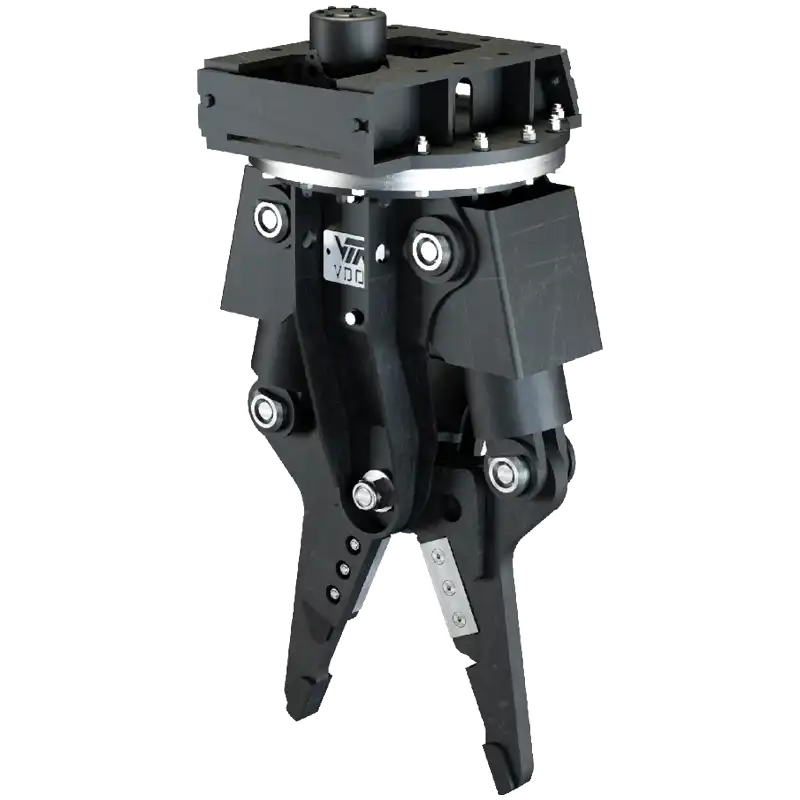 Produktbild på fordonsdemonterare. VD02 tillverkad av VTN och som säljs av AMAS Svenska AB i Sverige.