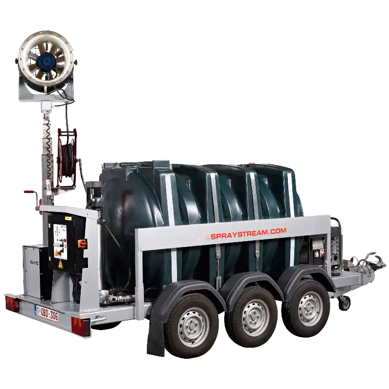 Produktbild på Dammkanon S2.2 Vagn 2500 l. Tillverkad av Spraystream och som säljs av AMAS Svenska AB i Sverige.