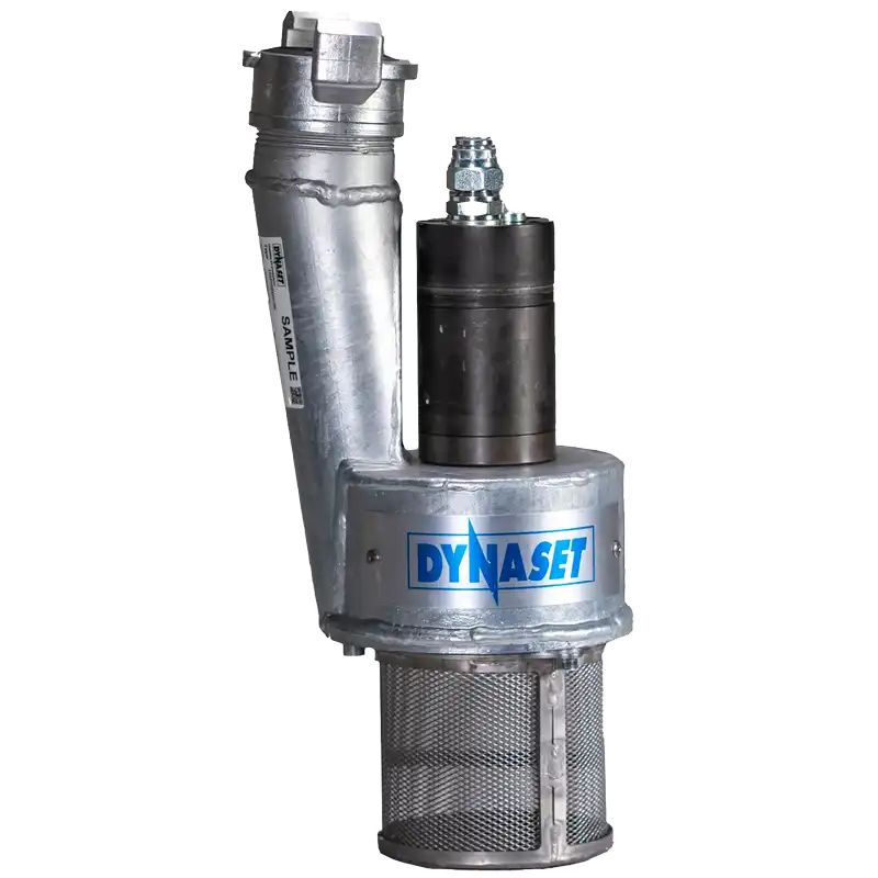 Produktbild på hydraulisk dränkpump HSP900. HSP-serien tillverkad av Dynaset och som säljs av AMAS Svenska AB i Sverige.