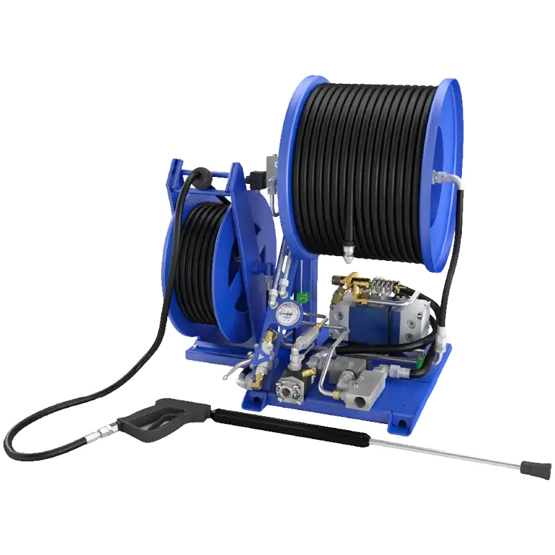Produktbild på rörspolare. PPL-serien tillverkad av Dynaset och som säljs av AMAS Svenska AB i Sverige.