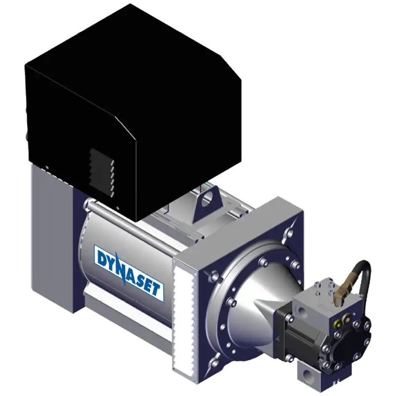 Produktbild på hydraulisk svetsgenerator HWG400. HWG-serien tillverkad av Dynaset och som säljs av AMAS Svenska AB i Sverige.