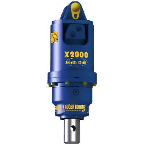 Produktbild på jordborr X2000 tillverkad av Auger Torque och som säljs av AMAS Svenska AB i Sverige.